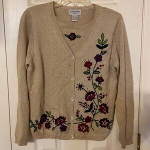 Vintage Alfred Dunner sweater with attached shell
